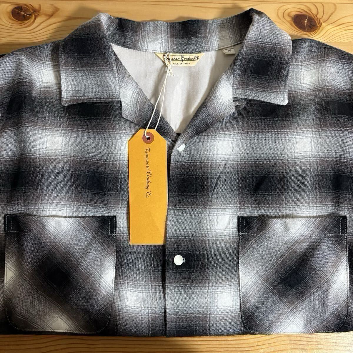 16 BUTCHER PRODUCTS RAYON SPORTS SHIRT 25SS　ATLAST&CO　TIMEWORN CLOTHING_画像4