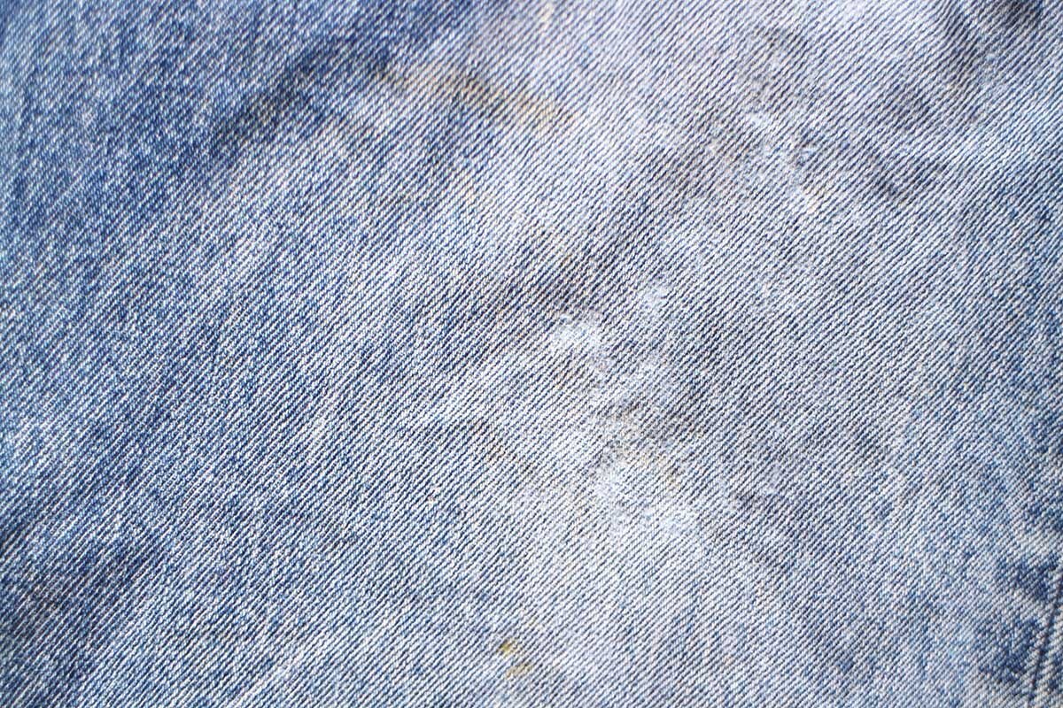 ★メキシコ製 Levi'sリーバイス 501 ダメージ デニムパンツ W38 L32★SDP3711 ジーンズ ストレート ヒゲ クラッシュ ボロ ビッグサイズ_画像6