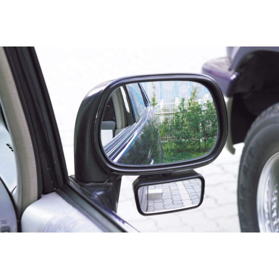 【アウトレット品】 安心駐車 パーキングミラー 曲面鏡 800mmR 補助ミラー サブミラー ミニミラー BW-42_画像6