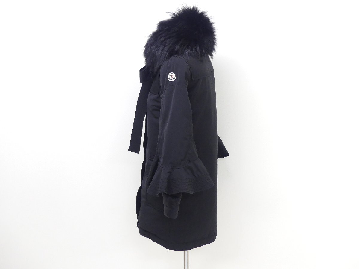 MONCLER S ダウンコート SHIO 00 ブラック sacai
