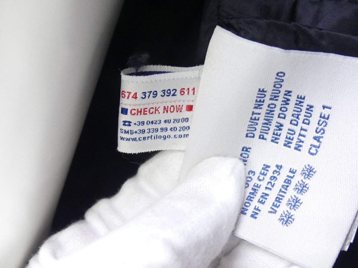 MONCLER S ダウンコート SHIO 00 ブラック sacai