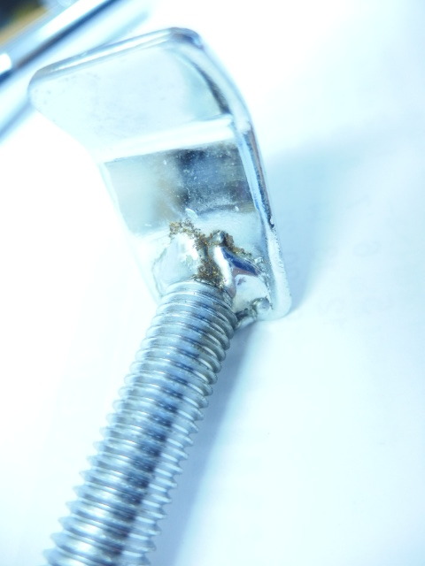  訳あり 長さ変るサイドスタンド 可変サイドスタンド130mm～170ｍｍ ホンダ ヤマハ スズキ カワサキ 5-60-12:490 ロンスイ ローダウンにも_画像3