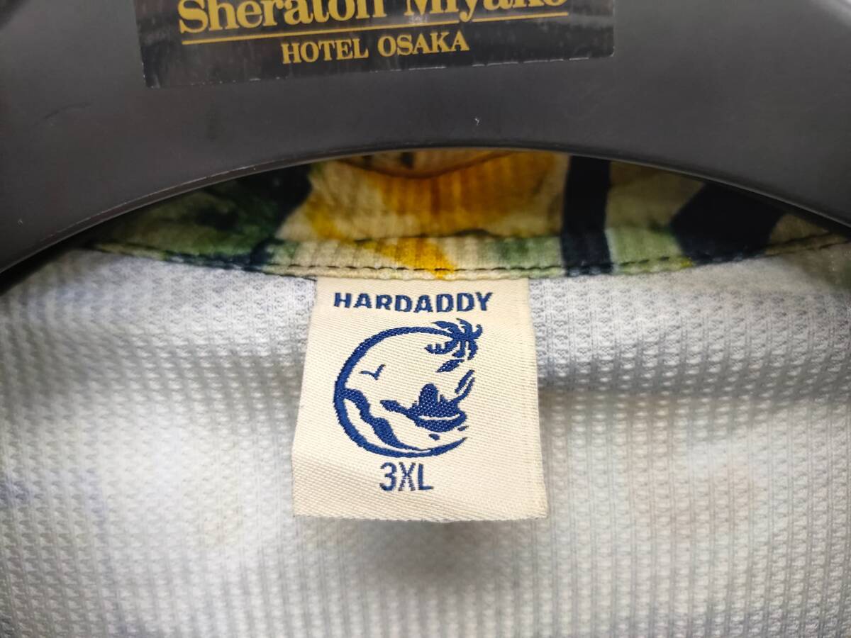 ★HARDADDY ハードダディ メンズ 半袖シャツ 柄シャツ 総柄 サイズ3XL_画像3
