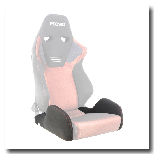 レカロ・カバー05) RECARO SR-6専用 座面サイドカバーWステッチ仕様 (単品) (落札後にステッチ色と右側,左側をご連絡下さい)_画像5