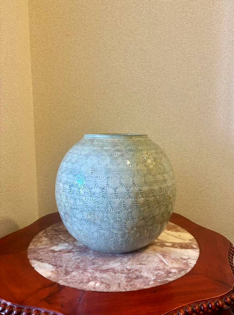  Kyoyaki Shimizu ..книга@.. ваза белый фарфор керамика 