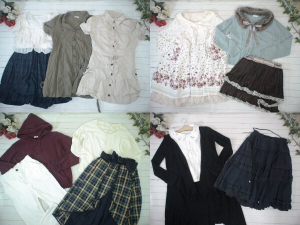 16-5124★M/Lサイズ・ALLアクシ-ズファムのみ★古着アイテム★40着セット★まとめ売り★古着★卸★仕入★洋服_画像1