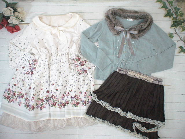 16-5124★M/Lサイズ・ALLアクシ-ズファムのみ★古着アイテム★40着セット★まとめ売り★古着★卸★仕入★洋服_画像4