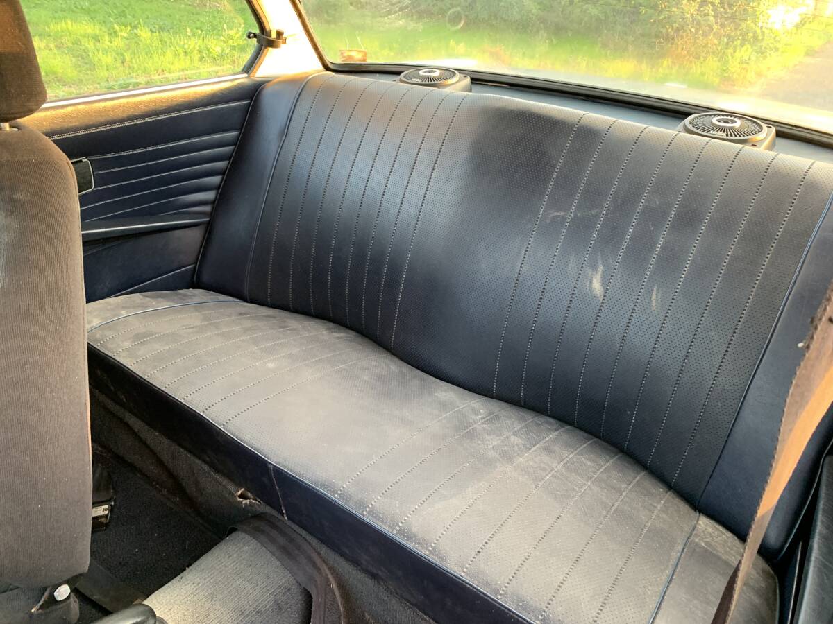 昭和50年式 BMW 2002TII 左H 5速 バケットシート 一時抹消書類有り_画像7