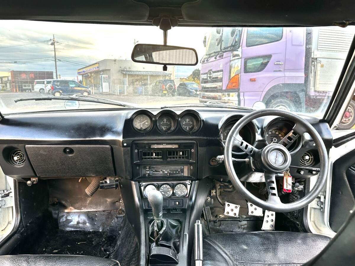 昭和50年式 日産 S30フェアレディZ 2シーター 右H 5速 L20 SUツインキャブ 排ガス規制前 予備検付き_画像6