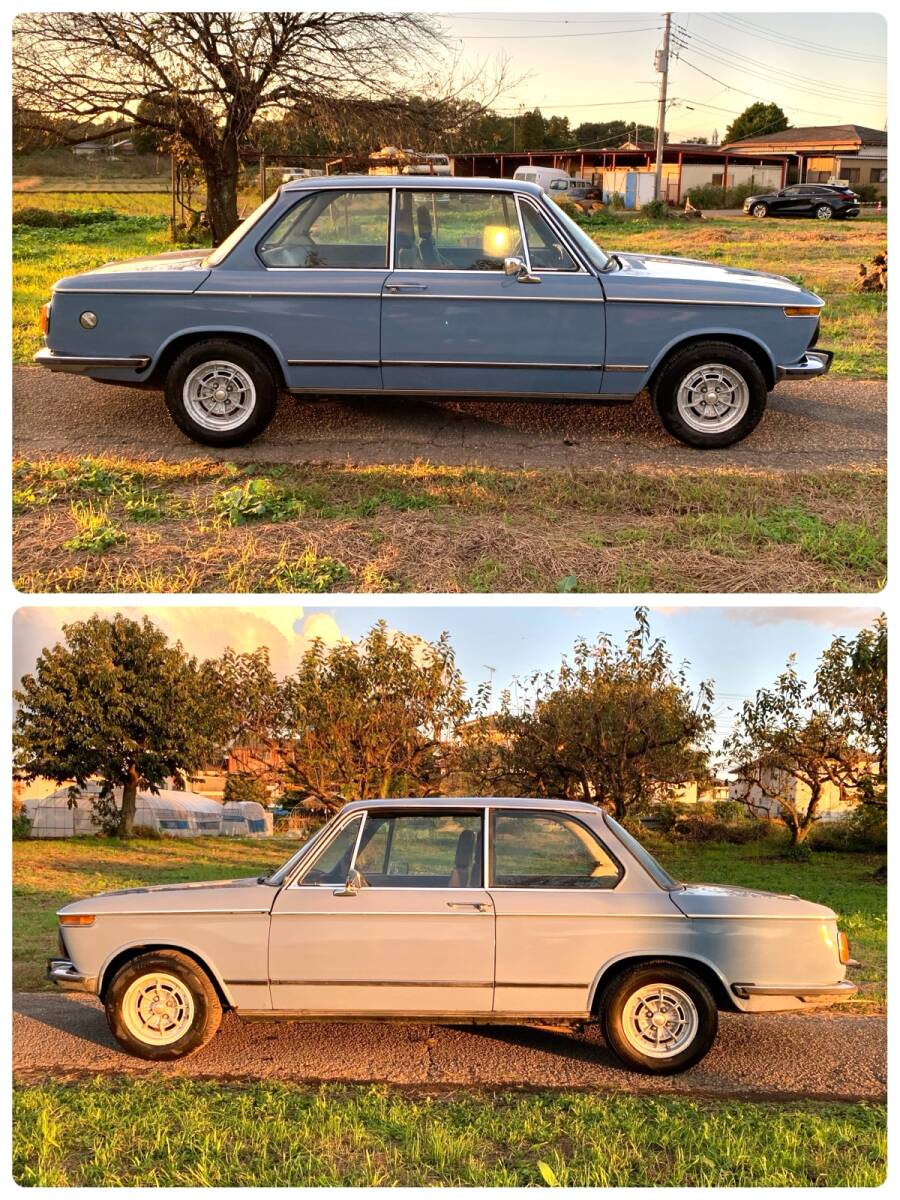 昭和50年式 BMW 2002TII 左H 5速 バケットシート 一時抹消書類有り_画像5