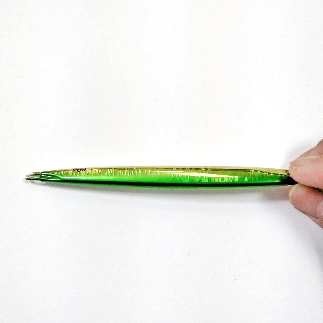 メタルジグ60g 5本 細身ロングジグ スロブラL60v5 ジグ本体のみ_画像6