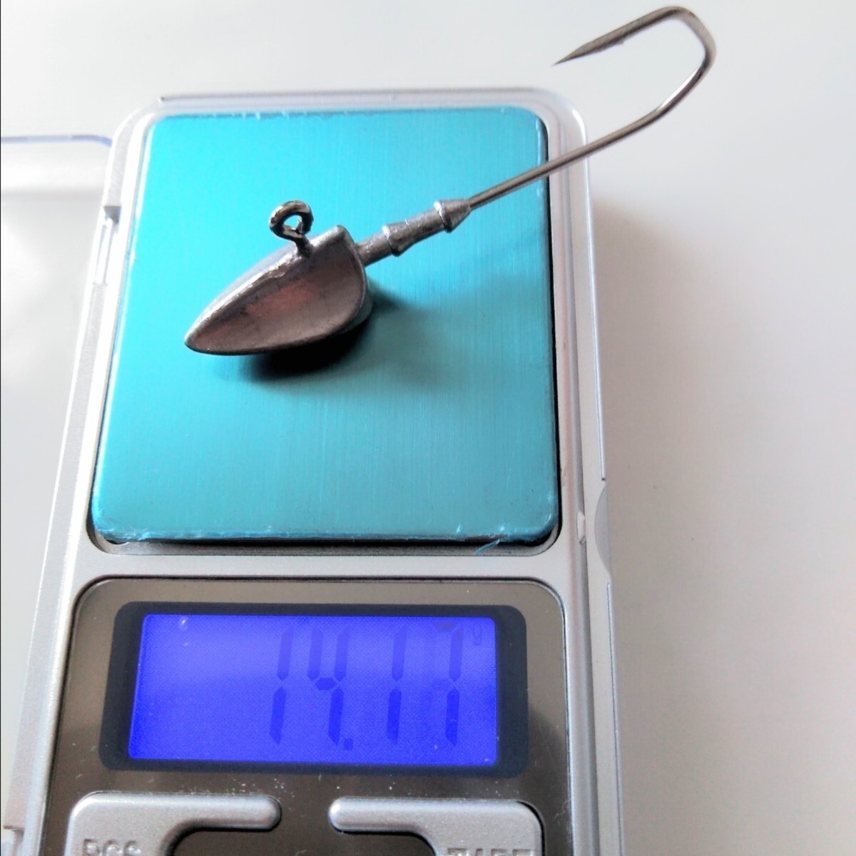 とれたて新鮮！イカワーム10杯+ダートジグヘッド21g、14g各2本セット_画像8