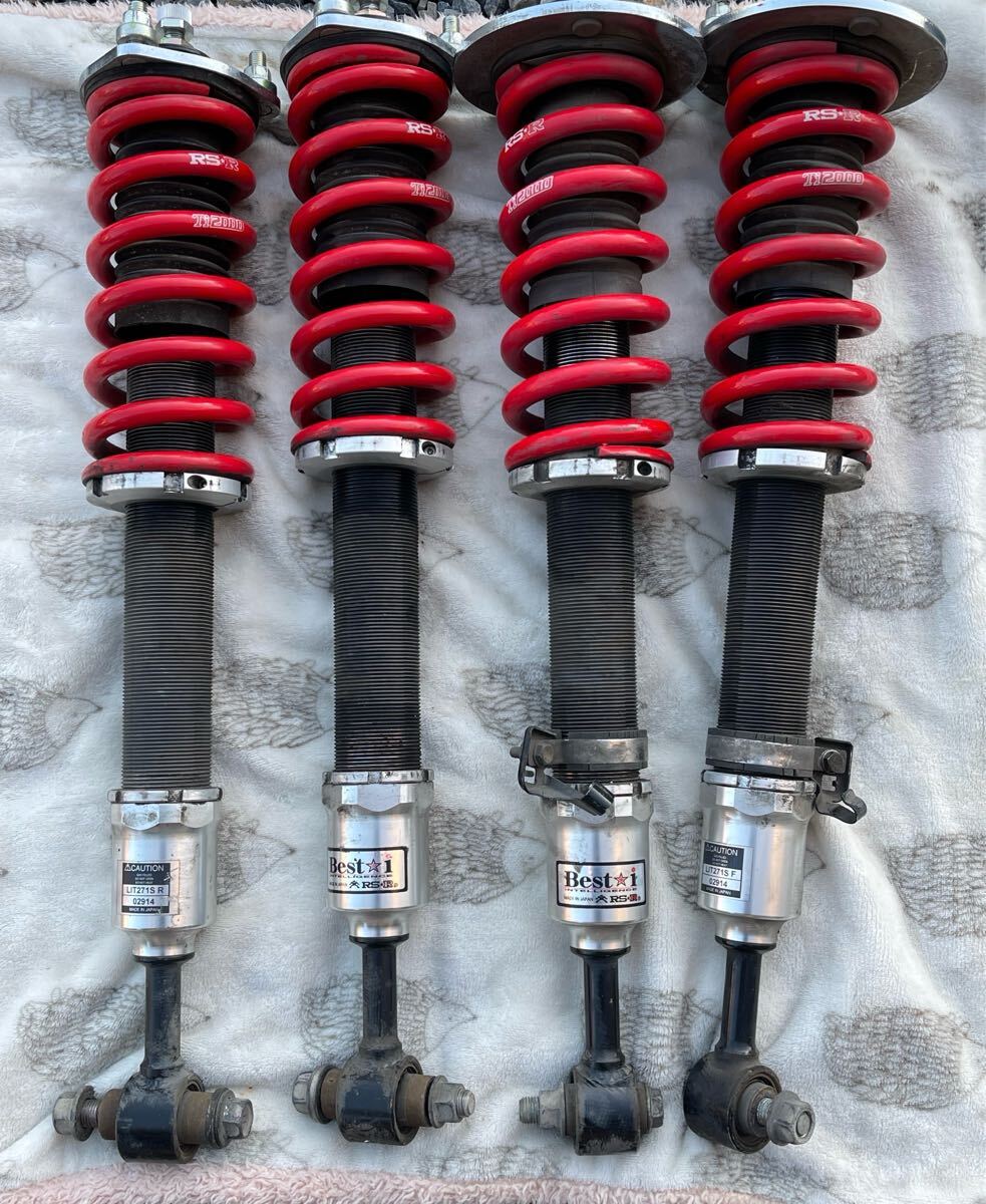 トヨタ! レクサス GS350/GRS191 GS430/UZS190 クラウン GRS210 AWS210 GRS200 GRS204 GRX120 GRX121 Besti RS-R フルタップ 車高調　_画像1