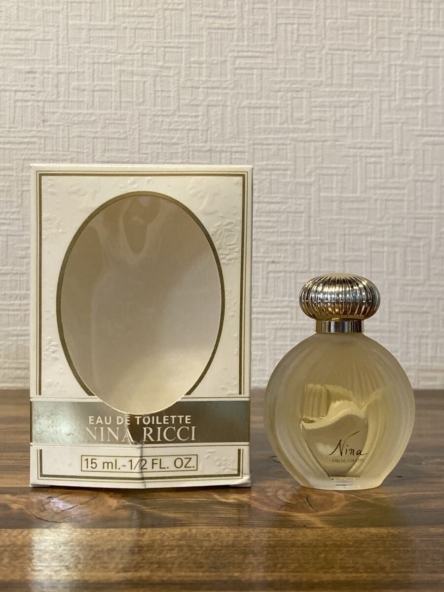 I5J041◆新品同様◆ ニナリッチ NINA RICCI ニナ Nina オードトワレ EDT 香水 15ml_画像2