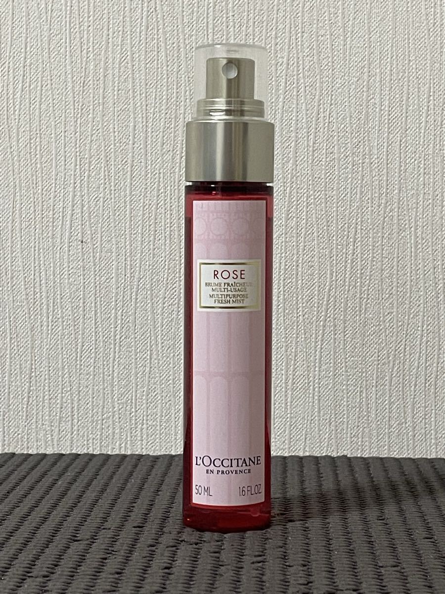 N5J092◆ ロクシタン ローズ モイスチャーミスト 全身用化粧水 50ml_画像1