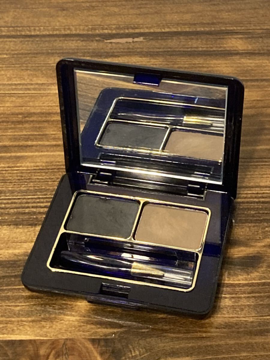 I5J337◆ エスティローダー ESTEE LAUDER トゥー イン ワン アイライナー ブローカラー 01 ブラック ブラウン アイライナー アイブロウ _画像1