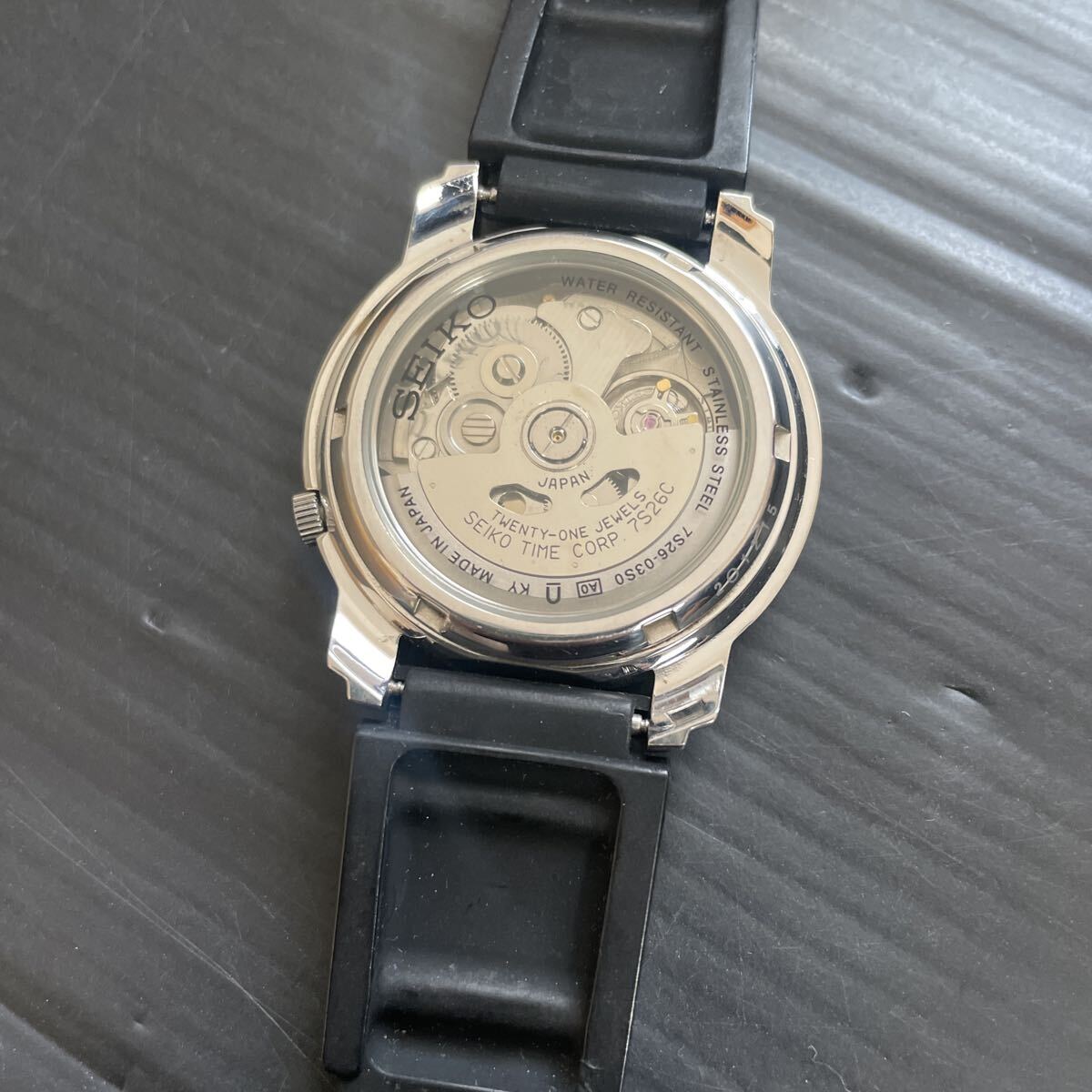 SEIKO 5 腕時計 7S2603S0_画像5