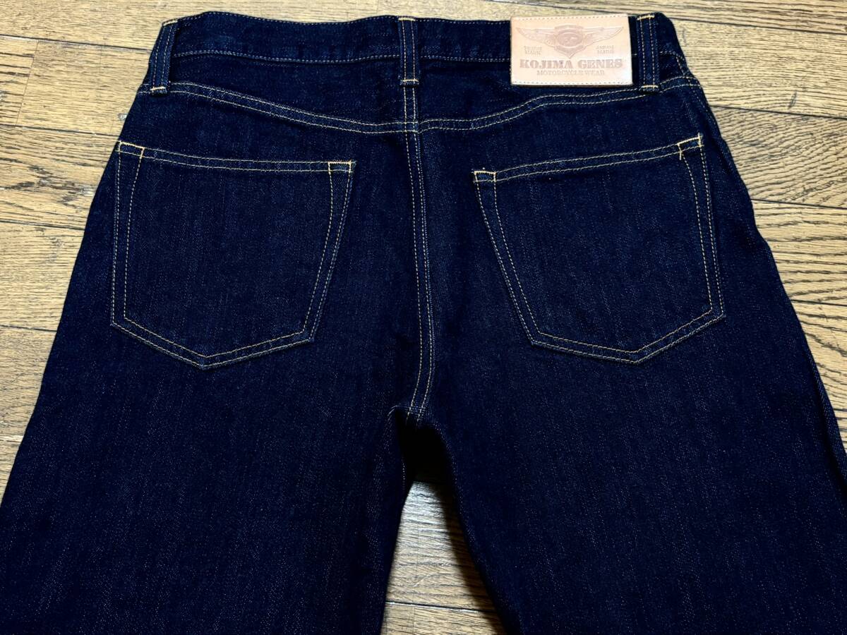 ※児島ジーンズ KOJIMA GENES ダブルニーデニムパンツ 濃紺 日本製 32 　　　　　 BJBE.AJ_画像4