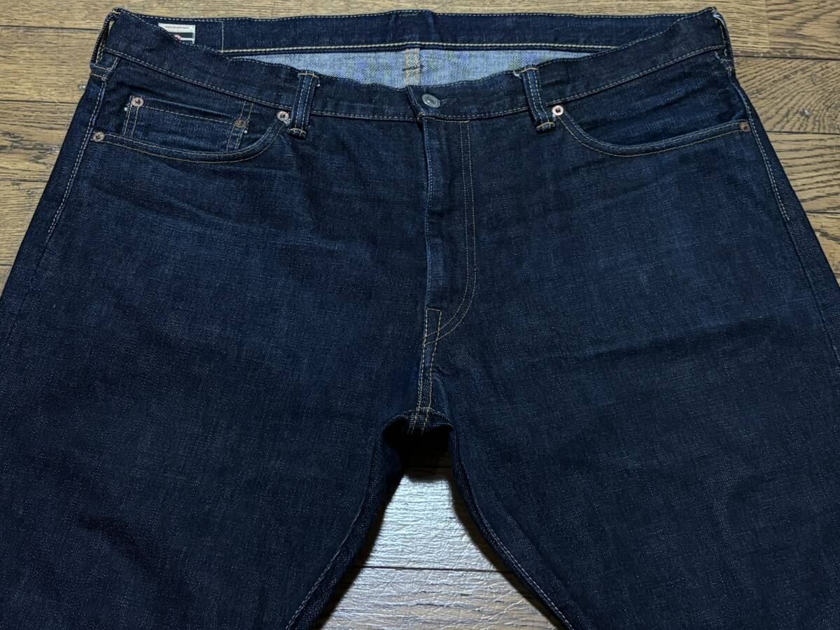 ※桃太郎ジーンズ MOMOTAROJEANS 出陣 0106SPZK セルビッチ デニムパンツ 濃紺 日本製 大きいサイズ 40 　　　　　　　　 BJBE.AJ_画像5