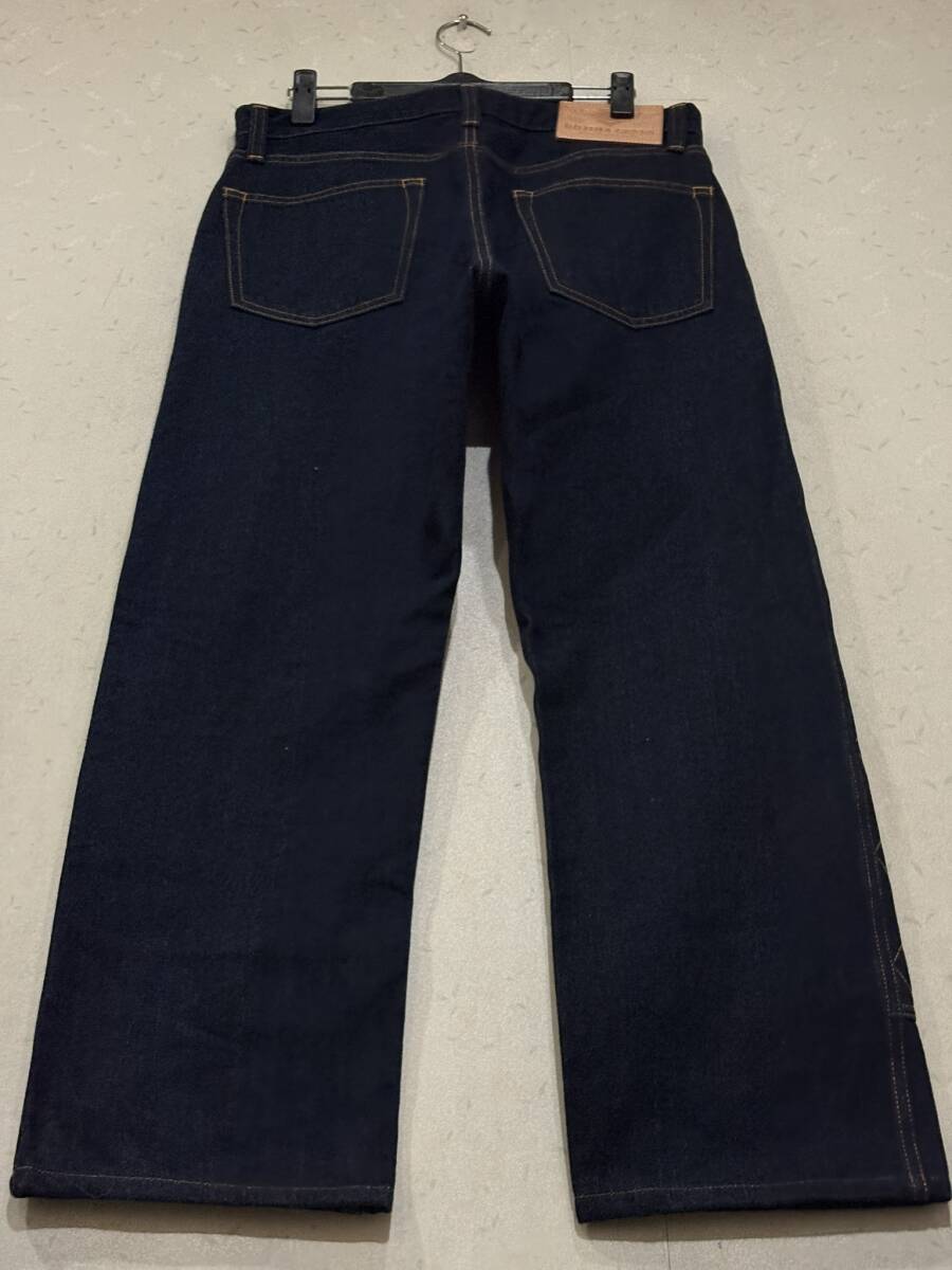 ※児島ジーンズ KOJIMA GENES ダブルニーデニムパンツ 濃紺 日本製 32 　　　　　 BJBE.AJ_画像2