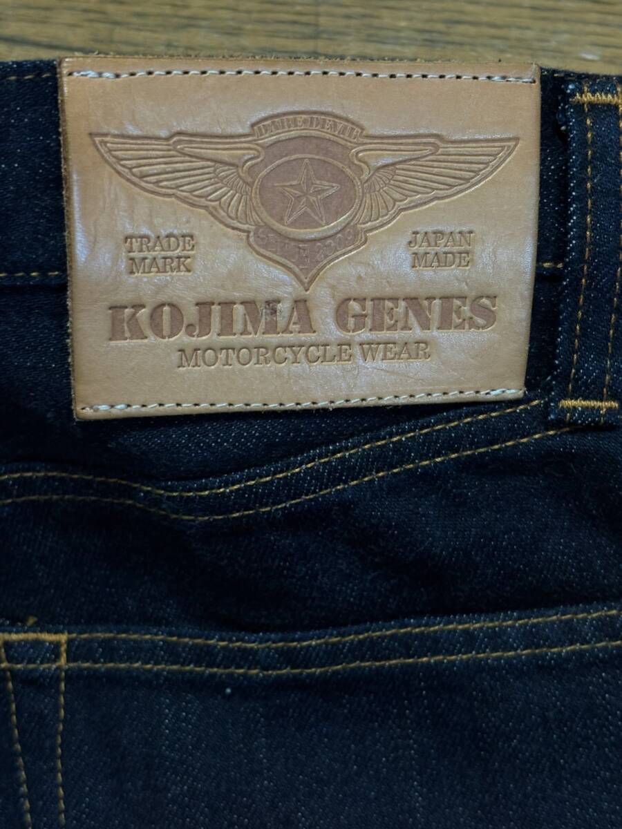 ※児島ジーンズ KOJIMA GENES ダブルニーデニムパンツ 濃紺 日本製 32 　　　　　 BJBE.AJ_画像6