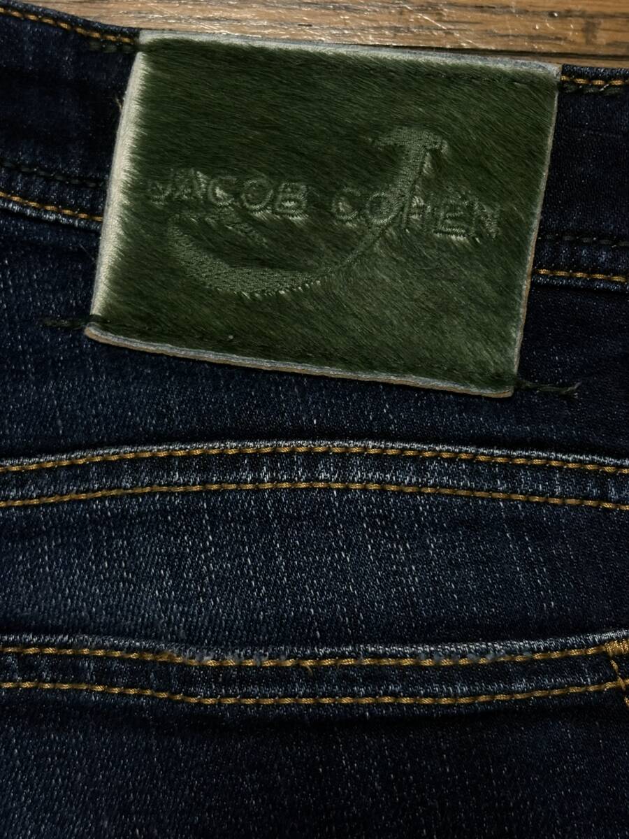 ※JACOB COHEN ヤコブコーエン PW622 OT:43562 ストレッチデニムパンツ インディゴ イタリア製 34 BJBE.AJ_画像7