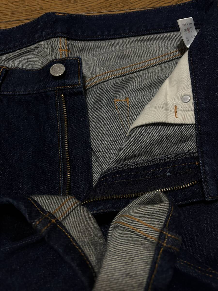 ※児島ジーンズ KOJIMA GENES ダブルニーデニムパンツ 濃紺 日本製 大きいサイズ 36 BJBE.AJ_画像6