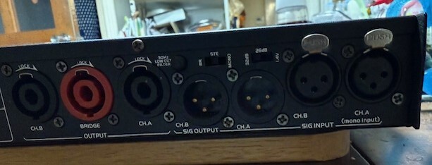 ★★Classic Pro クラシックプロ DCP400 パワーアンプ　中古動作品★★_画像6