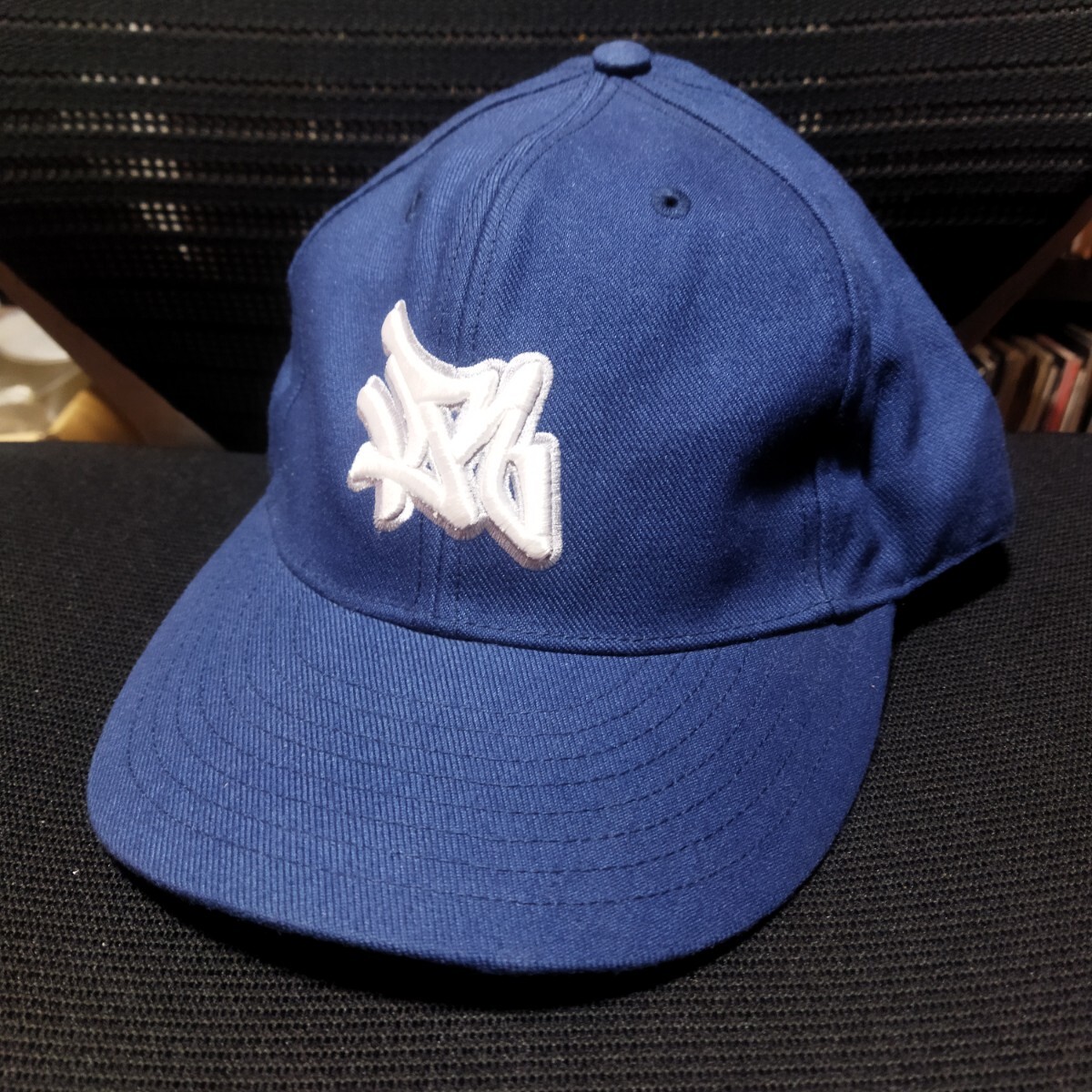 KAZZROCK カズロック ORIGINAL グラフィティロゴ ベースボールキャップ サイズ 7 1/4 /90's 古着 ビンテージ_画像1