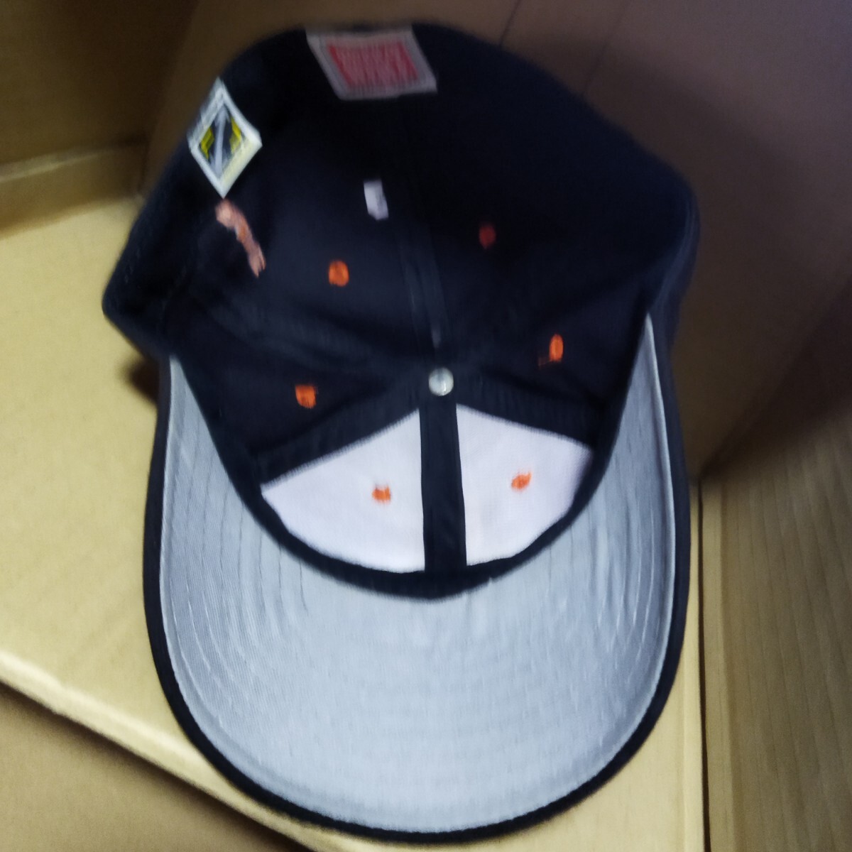 90's FRESH JIVE AMERICAN NEEDLE コラボ デッドストック 経年保管品 ベースボールキャップ 帽子 サイズ 7 3/8 //ビンテージ 古着_画像4