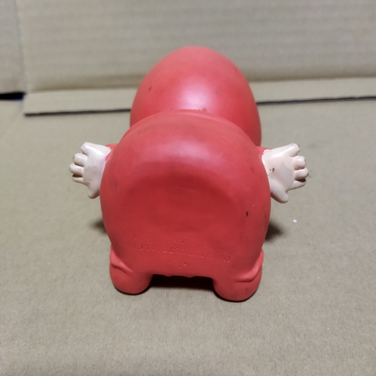 希少 レトロ 当時物 岩井産業 iwai 赤ちゃん ソフビ ベビー人形 1973年 全長約12cm_画像5