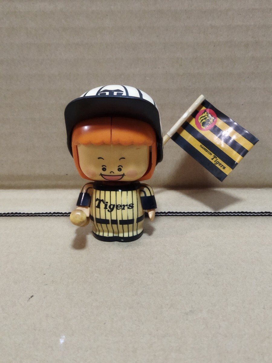 レトロ 当時物 プロ野球 阪神タイガース イレコミ君 タカラ製_画像1