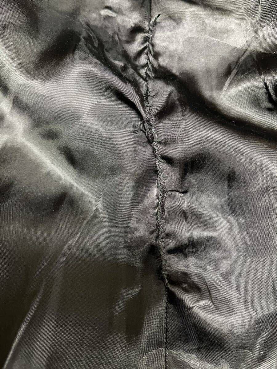 【即決】【良品】 ATO アトウ MELTON HOODED COAT メルトンフーデッドコート BLACK 46 ブラック 黒色 即決早い者勝ち_画像9