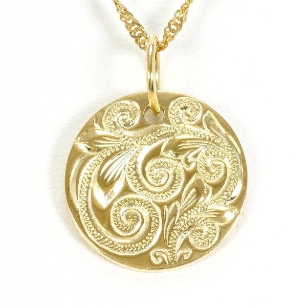 K14YG ネックレス 総重量約3.2g 約42cm 中古 美品 送料無料☆0338_画像1