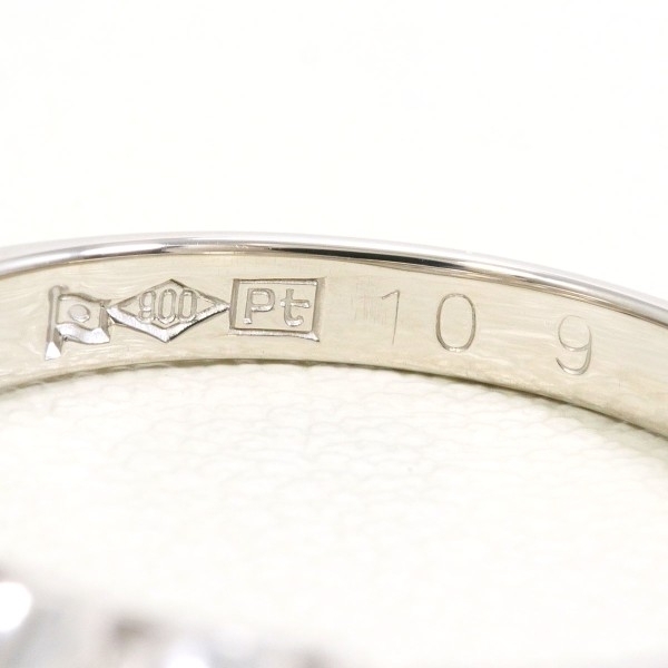 PT900 リング 指輪 11号 ダイヤ 0.50 総重量約4.3g 中古 美品 送料無料☆0202_画像7