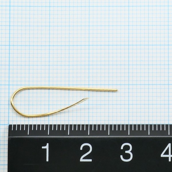 K18YG ピアス 総重量約0.5g 中古 美品 送料無料☆0315_画像3