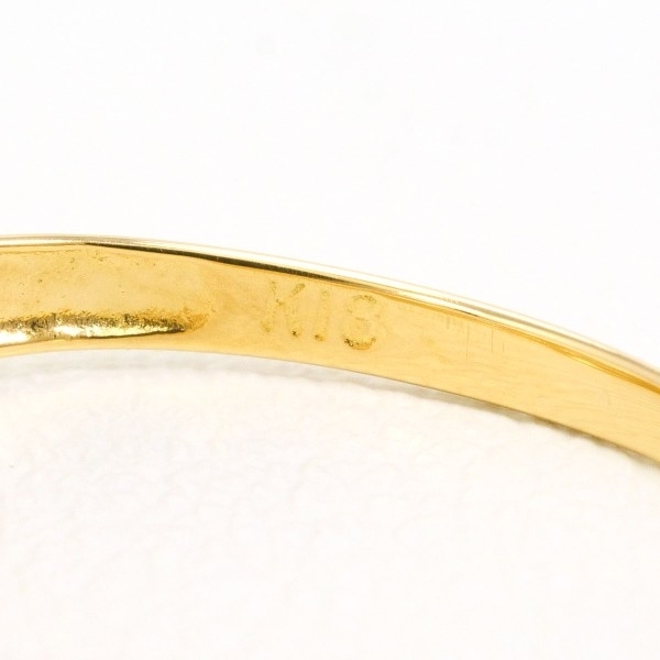 K18YG リング 指輪 11号 ダイヤ 総重量約0.7g 中古 美品 送料無料☆0315_画像6