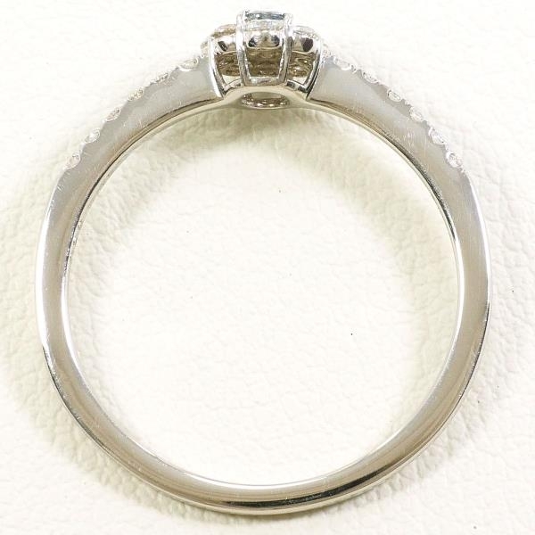 PT900 リング 指輪 13号 アレキサンドライト 0.07 ダイヤ 0.22 総重量約2.3g 中古 美品 送料無料☆0315_画像2