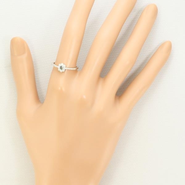 PT900 リング 指輪 13号 アレキサンドライト 0.07 ダイヤ 0.22 総重量約2.3g 中古 美品 送料無料☆0315_画像7