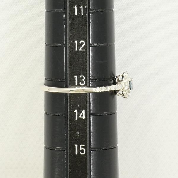 PT900 リング 指輪 13号 アレキサンドライト 0.07 ダイヤ 0.22 総重量約2.3g 中古 美品 送料無料☆0315_画像8