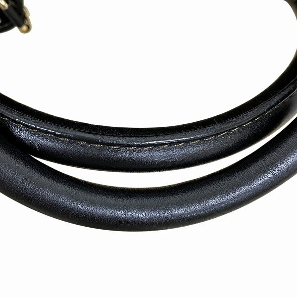 アクアスキュータム レザー ブラック バッグ ボストンバッグ ユニセックス 美品☆0302_画像9