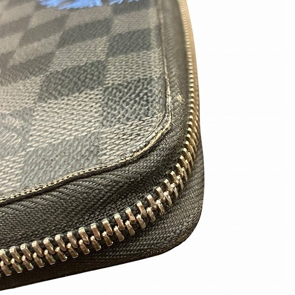 ルイヴィトン ダミエ クリストファーネメス ジッピーオーガナイザー N41683 長財布 2つ折り財布 ユニセックス☆0332_画像5