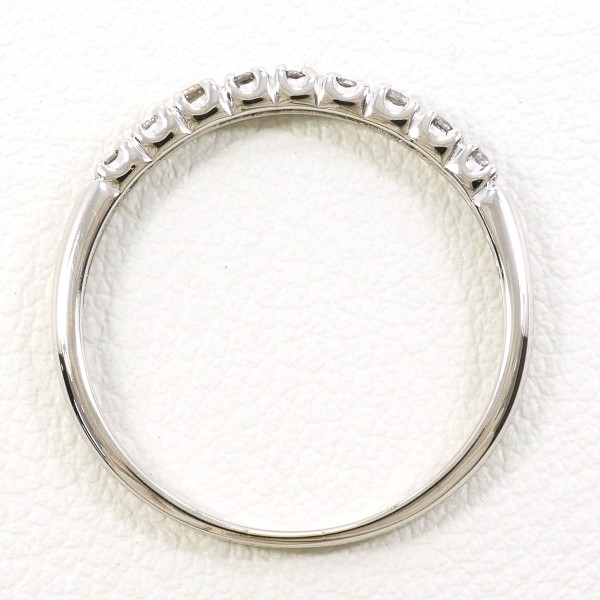 K10WG リング 指輪 15号 ダイヤ 0.20 総重量約1.0g 中古 美品 送料無料☆0338_画像2