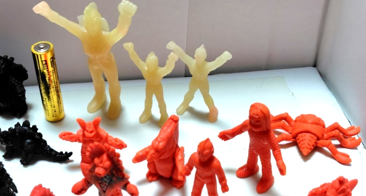 うウルトラマン とウルトラ怪173体 獣当時物 消しゴム 昭和レトロ_画像8