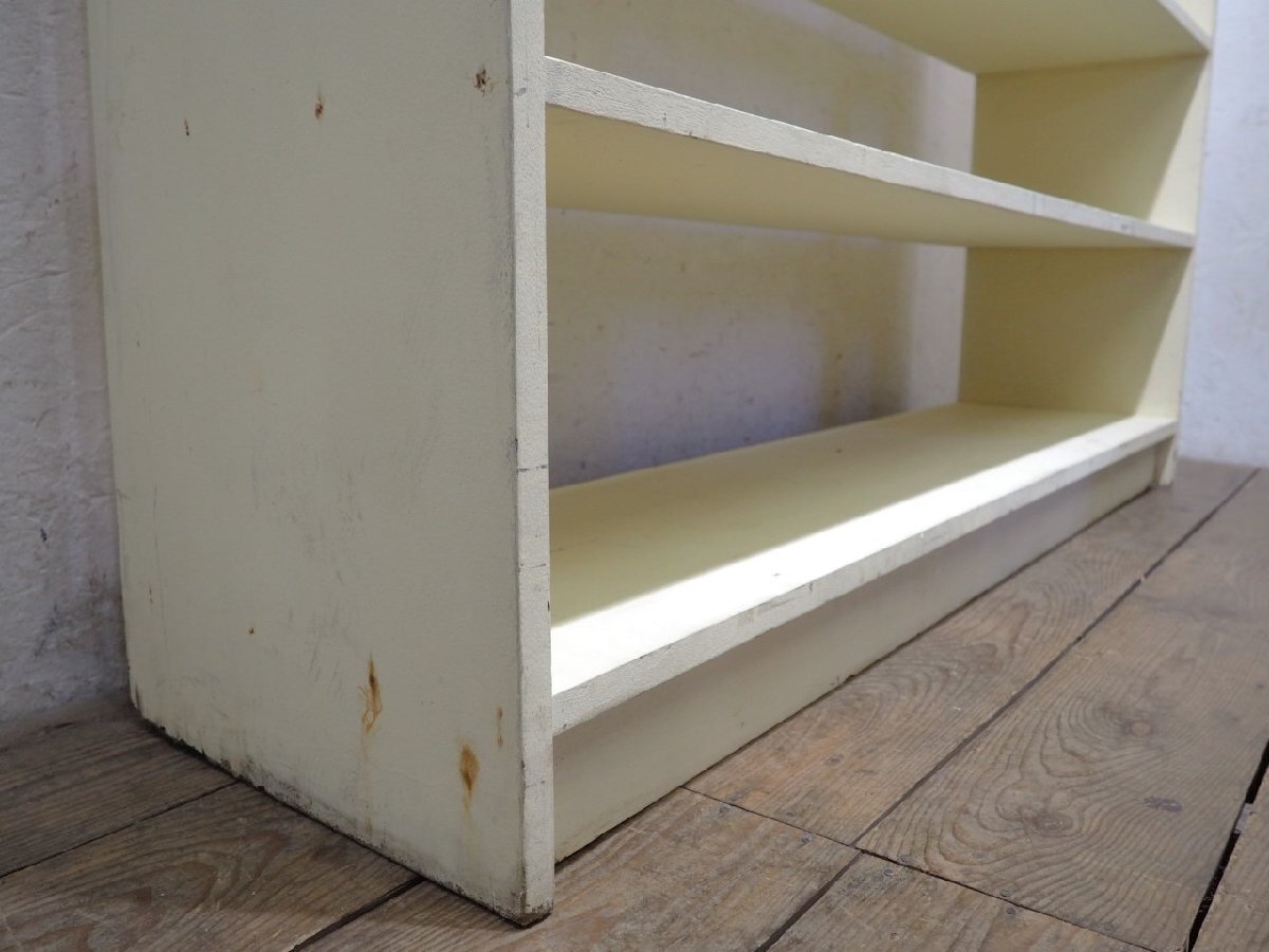 ta груз U0270*H136,5cm×W160cm* симпатичный краска. большой из дерева дисплей подставка * большой полка витрины экспонирование полки книжный шкаф retro Vintage U(yaE) блок 