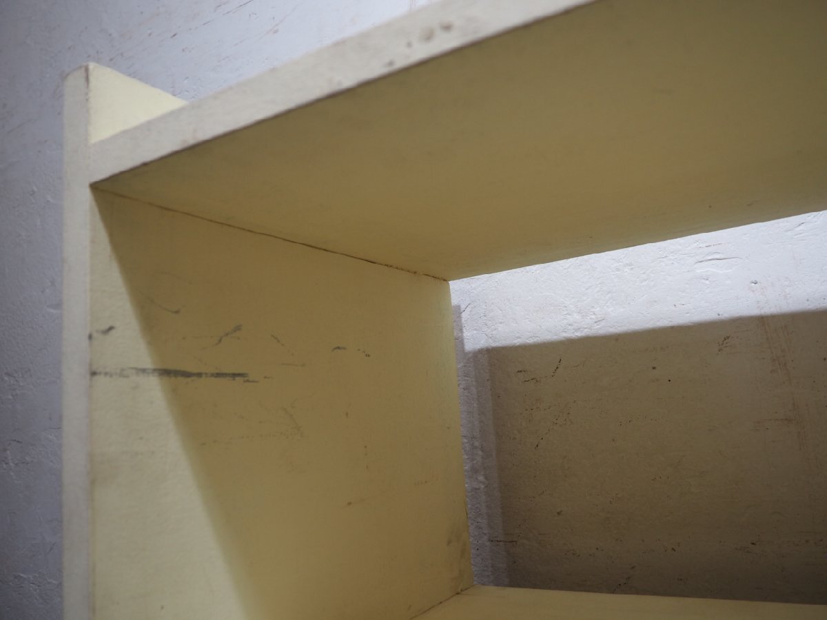 ta груз U0270*H136,5cm×W160cm* симпатичный краска. большой из дерева дисплей подставка * большой полка витрины экспонирование полки книжный шкаф retro Vintage U(yaE) блок 