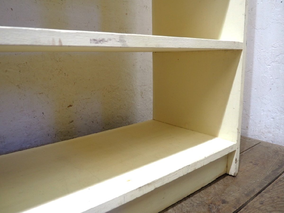 ta груз U0270*H136,5cm×W160cm* симпатичный краска. большой из дерева дисплей подставка * большой полка витрины экспонирование полки книжный шкаф retro Vintage U(yaE) блок 