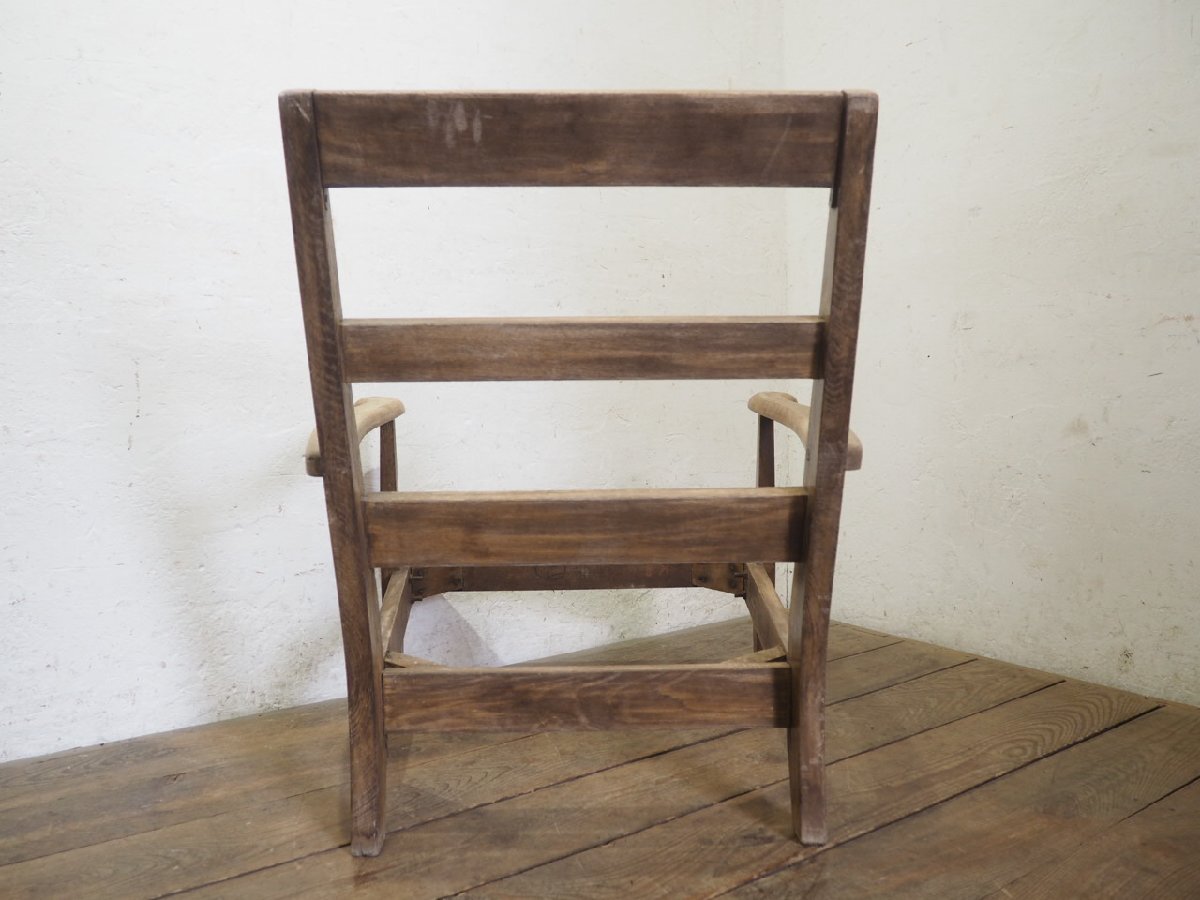 taU0084*④ Vintage * ретро старый из дерева стул. только рама * стул стул диван переделка DIY Cafe living интерьер Q двор 