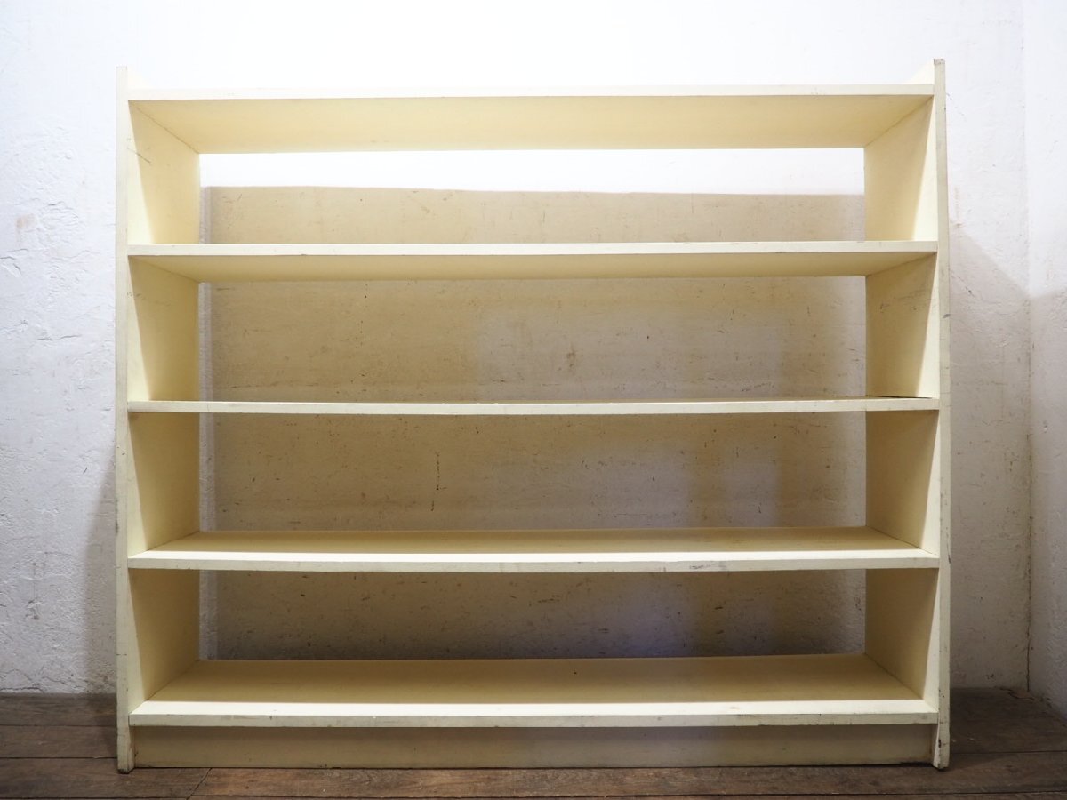 ta груз U0270*H136,5cm×W160cm* симпатичный краска. большой из дерева дисплей подставка * большой полка витрины экспонирование полки книжный шкаф retro Vintage U(yaE) блок 