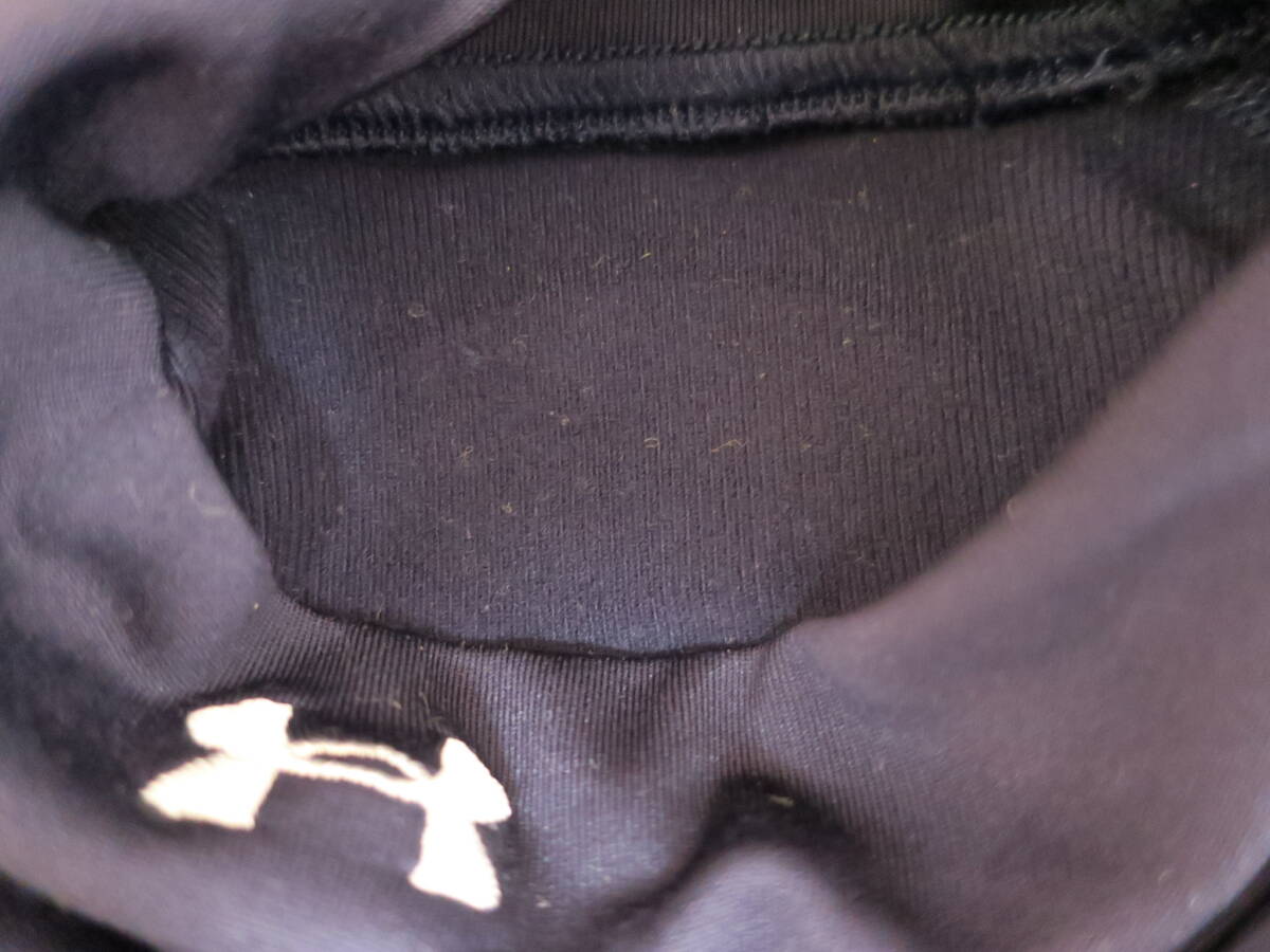 アンダーアーマー 裏起毛 ハイネック アンダーウェア インナー シャツ 長袖 ジュニア 140cm キッズ 子ども コンプレッション_画像4